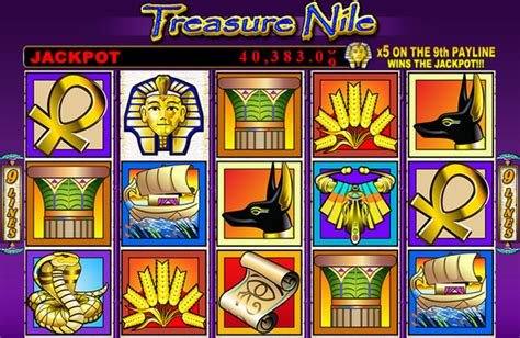 Treasure Nile Progressive Slot Review .